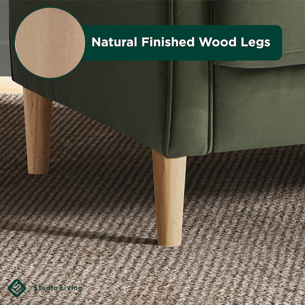 Langford Chair Olive. Picture 10