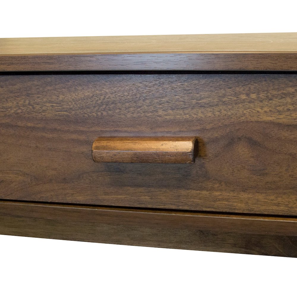 Mid Century Desk with One Drawer and Sturdy Legs. Picture 7