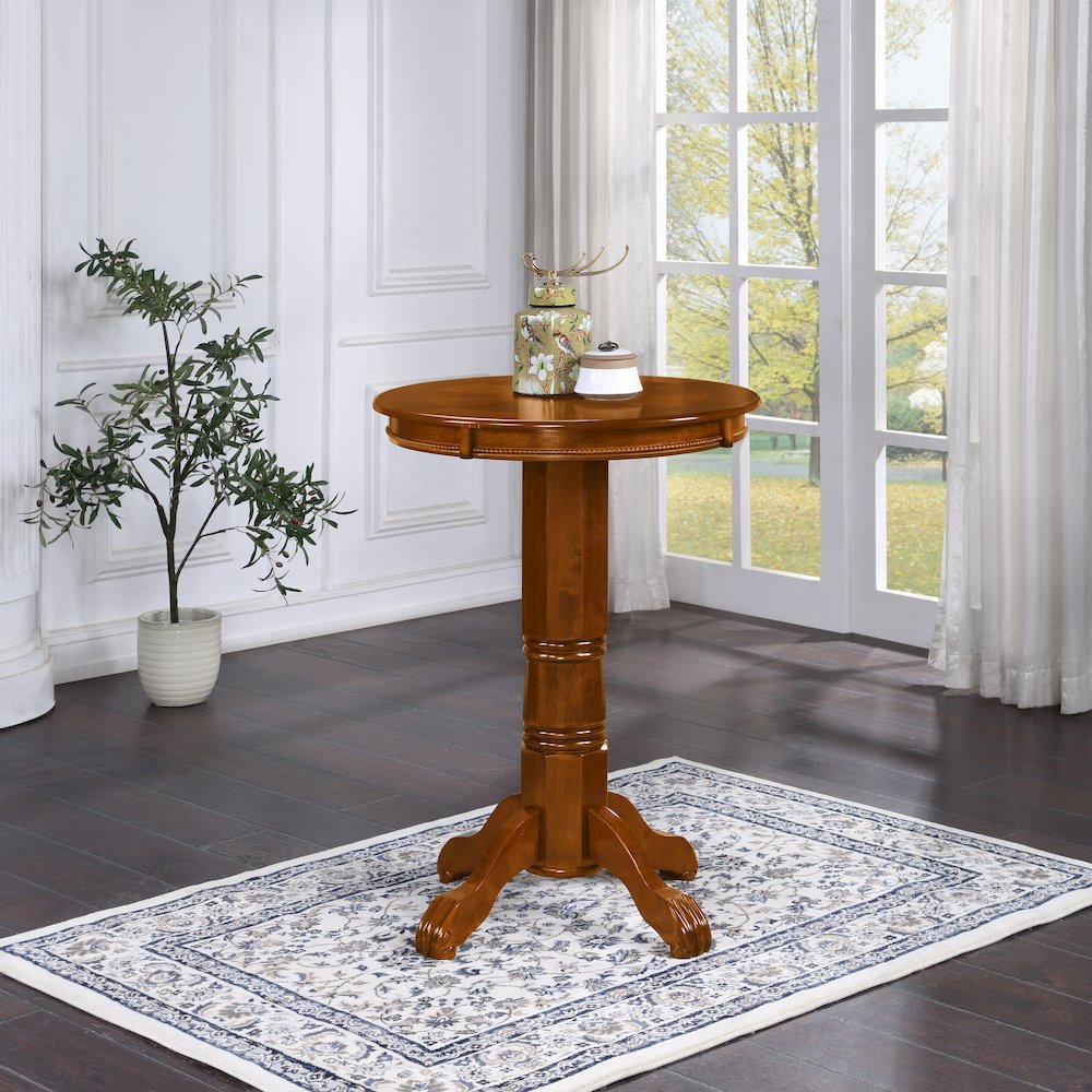 Florence Pub Table - Cherry. Picture 6