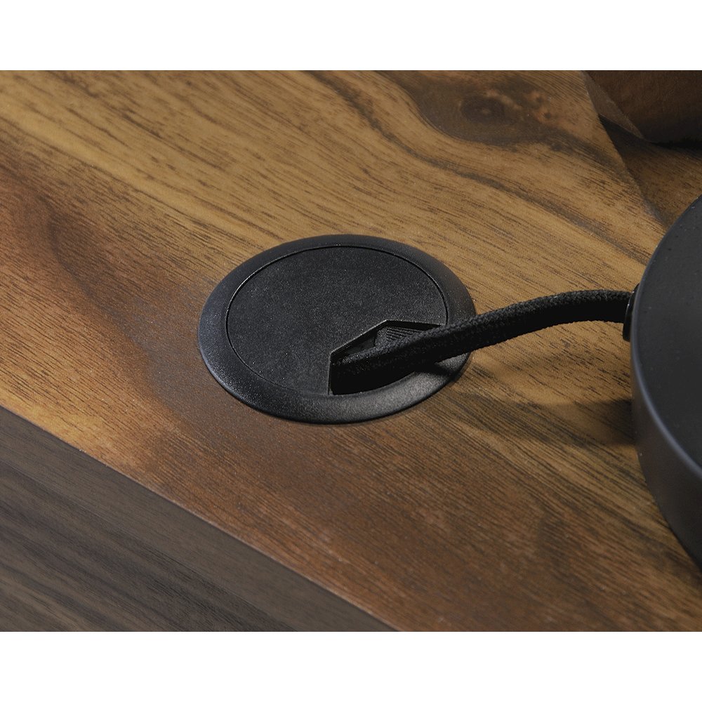 Clifford Place Commercial Office L Desk, Grand Walnut finish. Picture 7