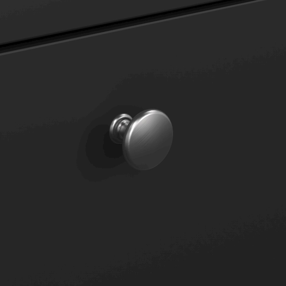 Madrid 2 Drawer Nightstand - Set of 2, Matte Black. Picture 9