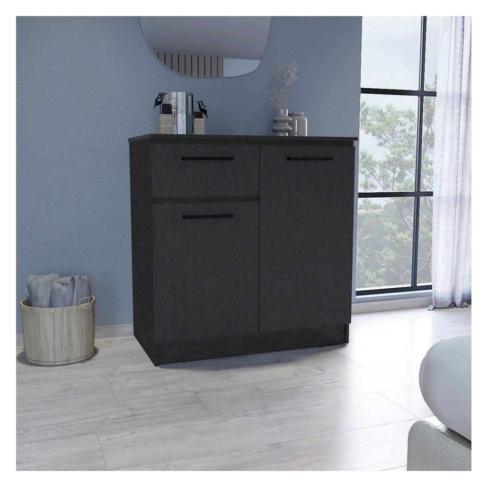 Idaho Dresser Black MDF. Picture 2