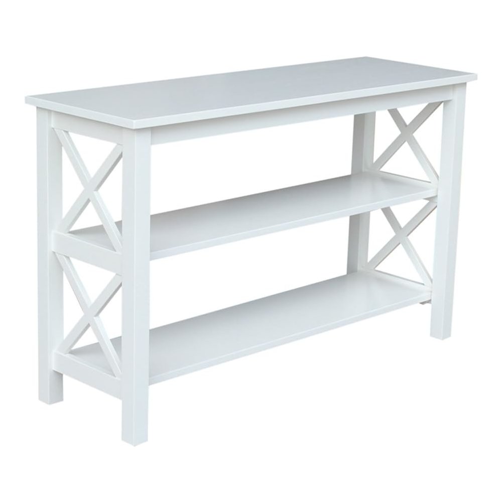 Hampton Console  Table, White. Picture 4