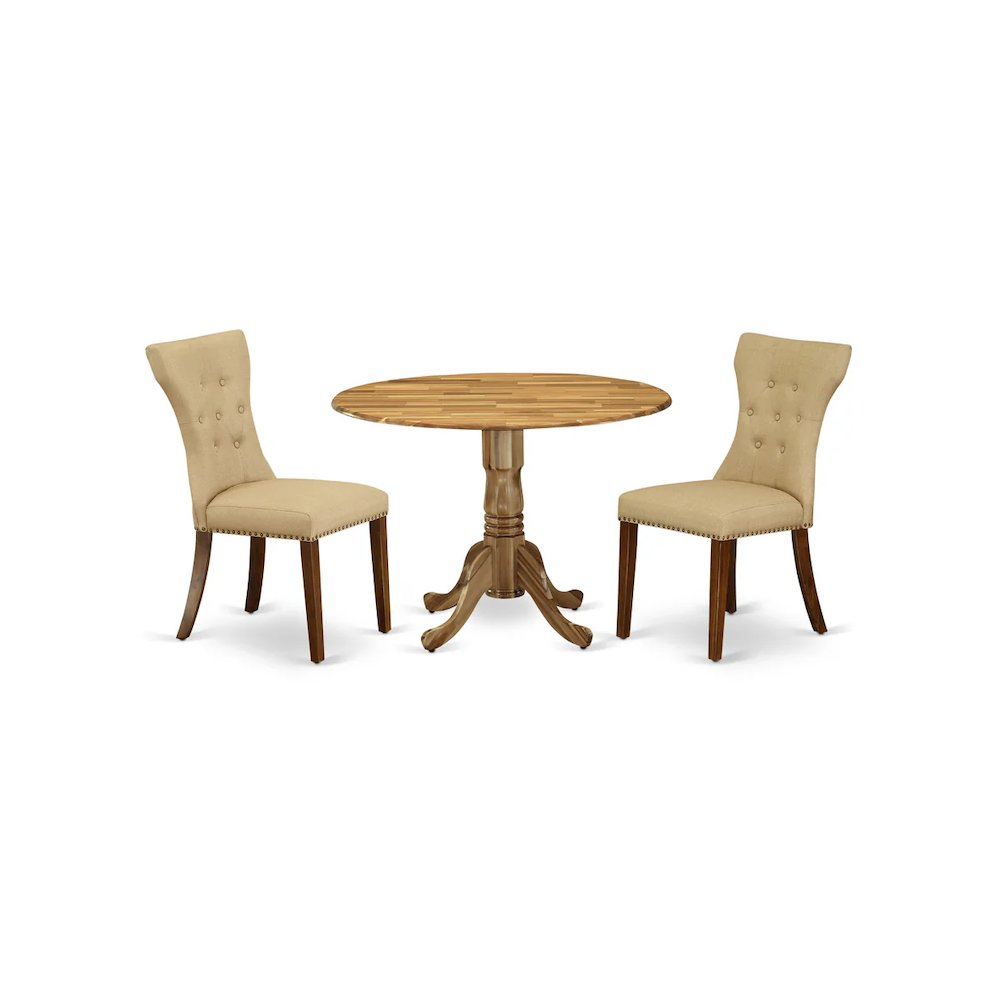 Dining Room Set Natural, DLGA3-ANA-03. Picture 1