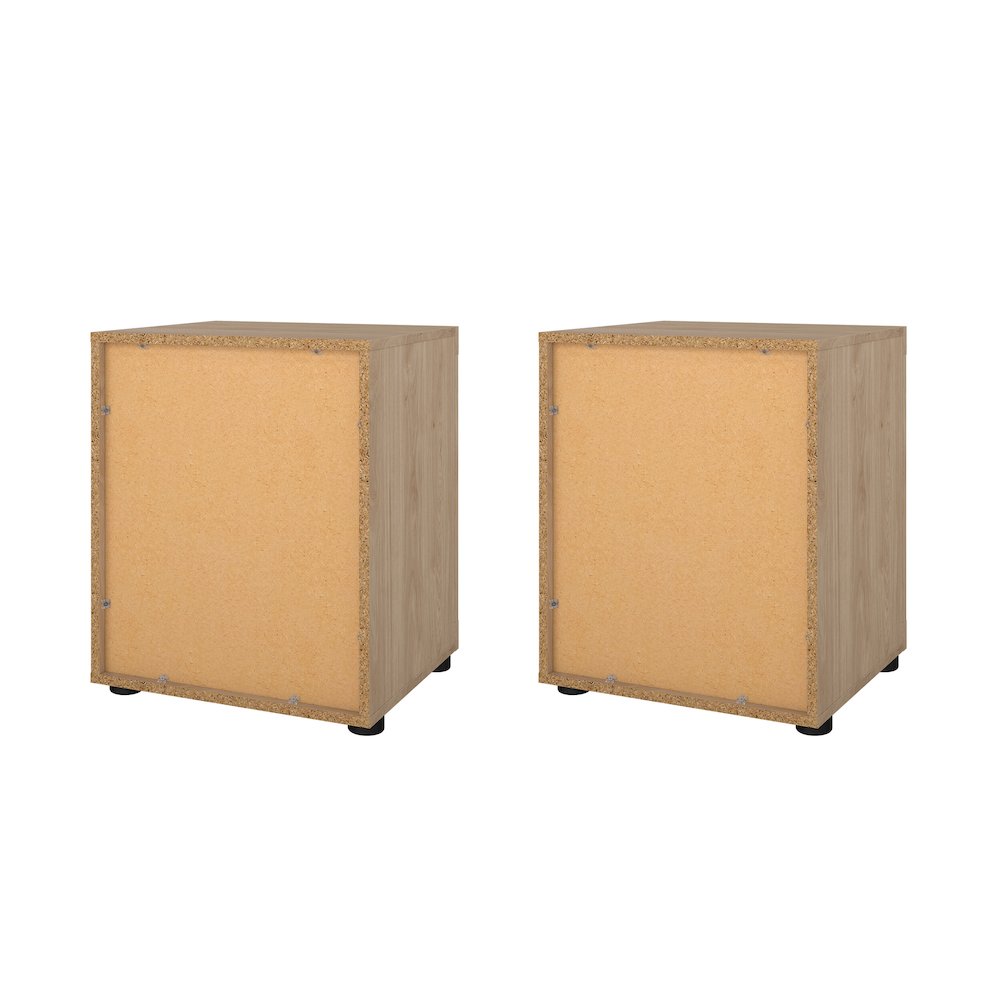2 Drawer Nightstand - Set of 2. Picture 3