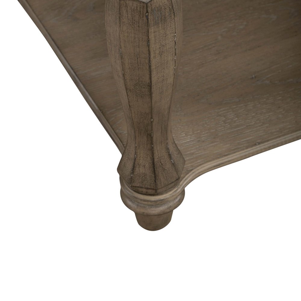 Magnolia Manor End Table in Weathered Bisque. Picture 9