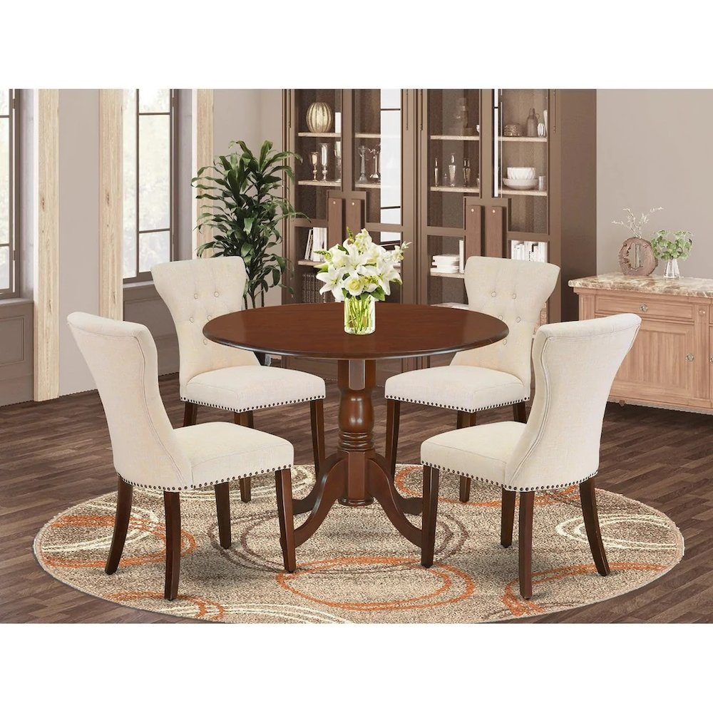 Dining Room Set Mahogany, DLGA5-MAH-32. Picture 9