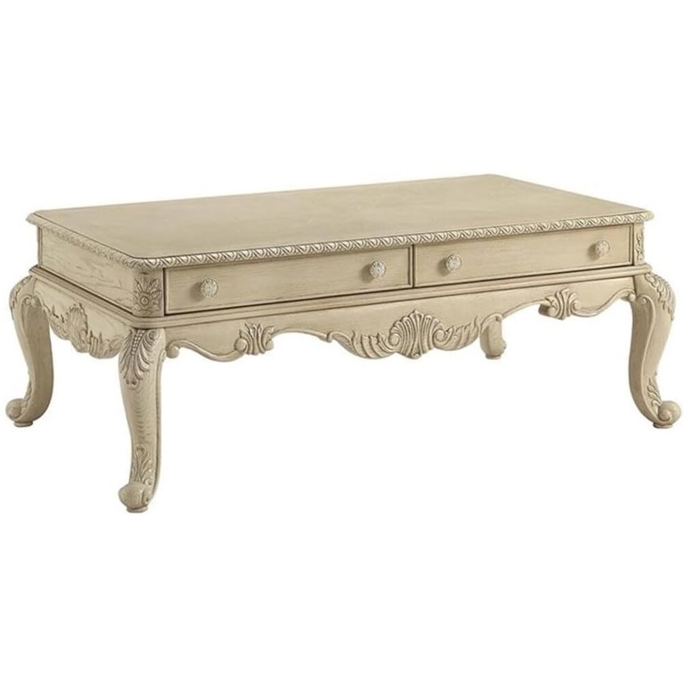 Ragenardus Coffee Table Antique White. Picture 1