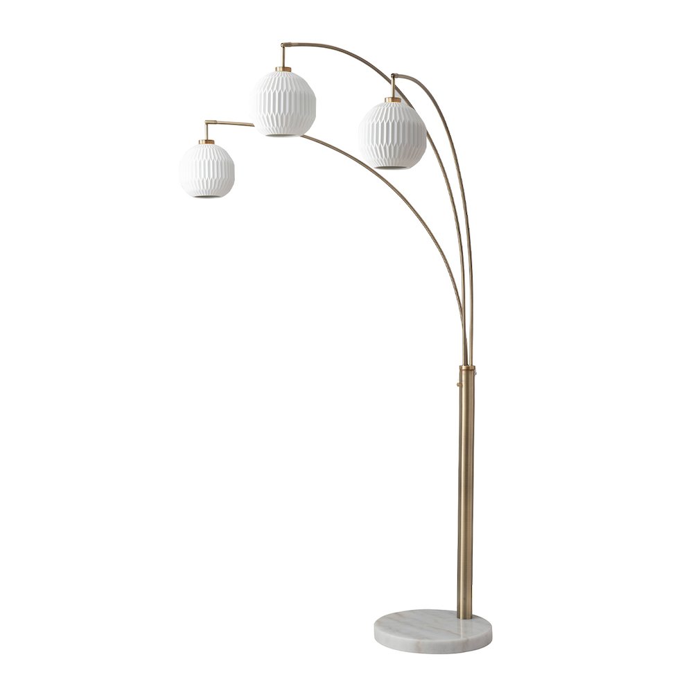 Moraga 3 Light Arc Floor Lamp. Picture 1
