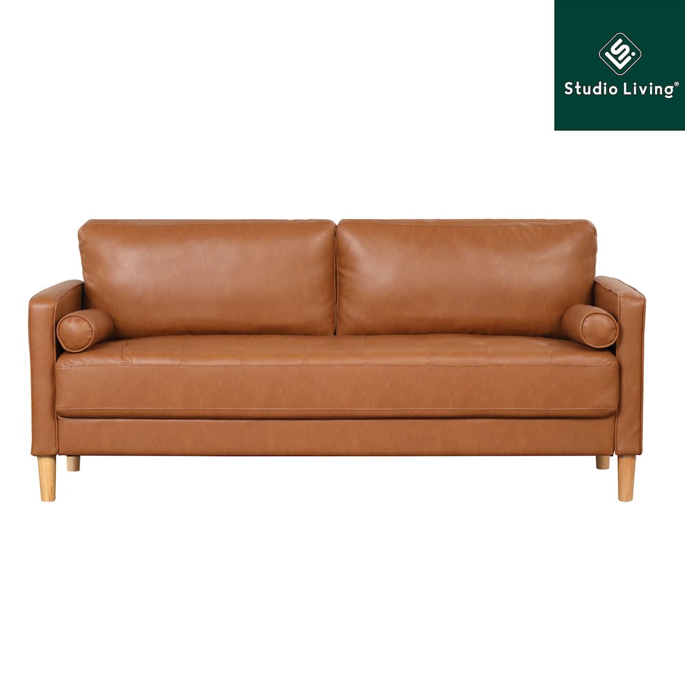 Langford Sofa Caramel PU. Picture 2