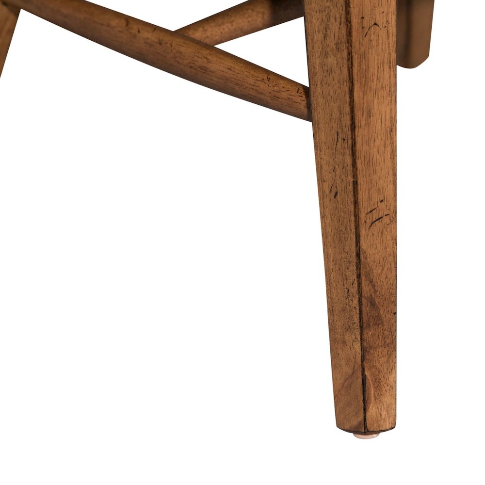Hearthstone Ridge Windsor Back Arm Chair in Tobacco. Picture 10
