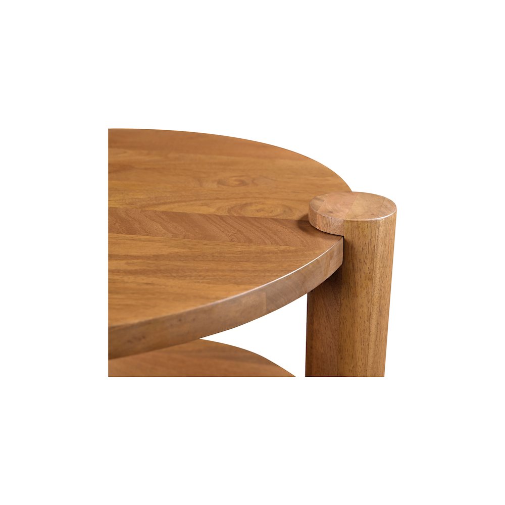 Olsen Accent Table Vintage Brown. Picture 5