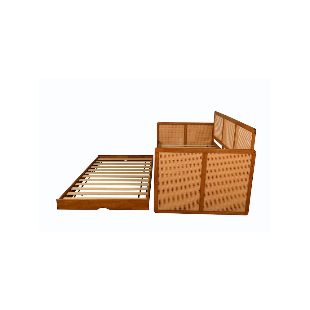 Abaco Daybed -Pop Up-Honey Finish (matress not included). Picture 5