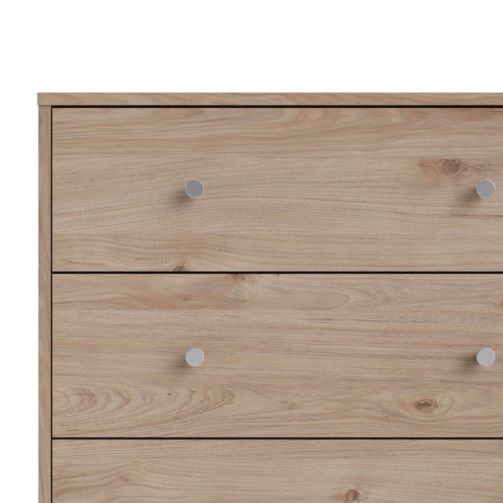 Portland 6 Drawer Double Dresser, Jackson Hickory. Picture 6