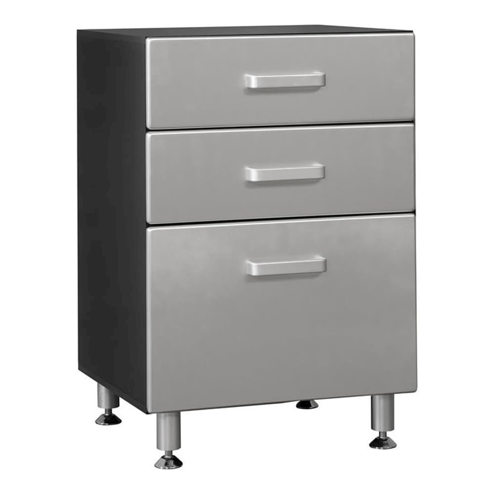 Tuff Stor 24203 Three Drawer Base Cabinet for Garage. Picture 1