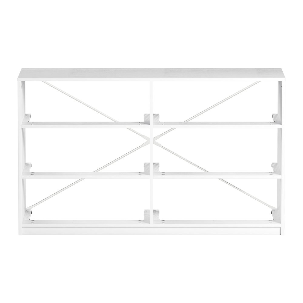 6-Drawer Dresser with Large Fabric Drawers, White. Picture 9