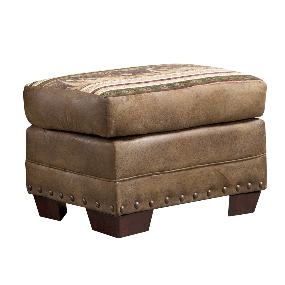 Wild Horses - Ottoman. Picture 1