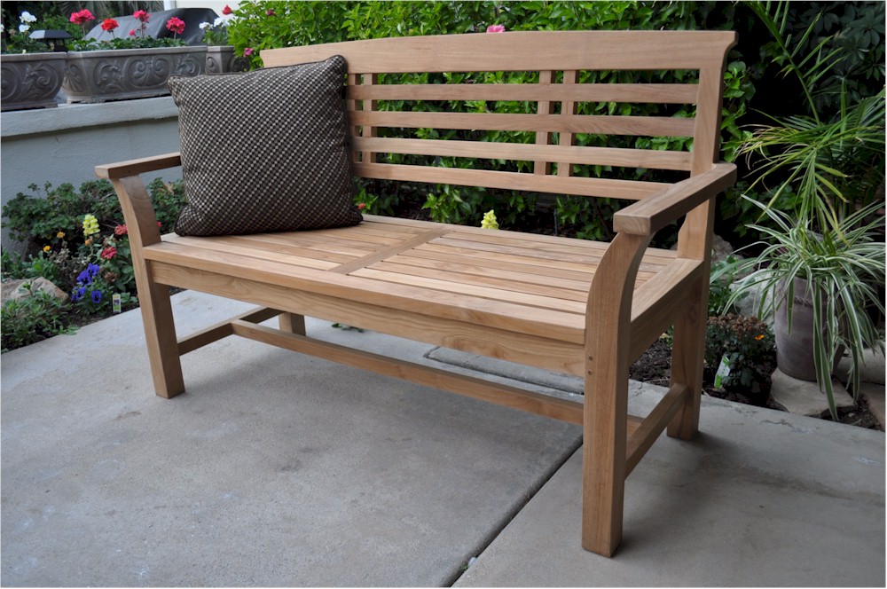 Sakura 2-seater Bench. Picture 5