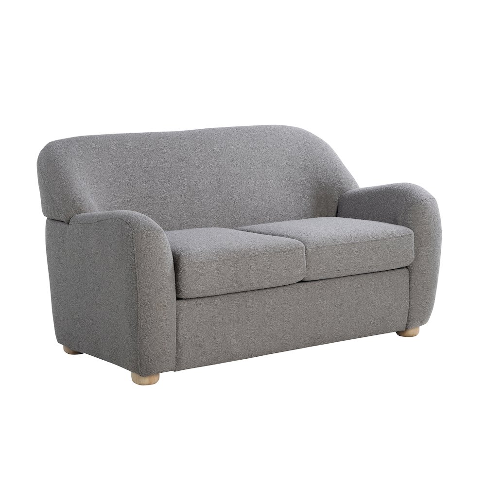 Genevieve Loveseat Grey. Picture 1