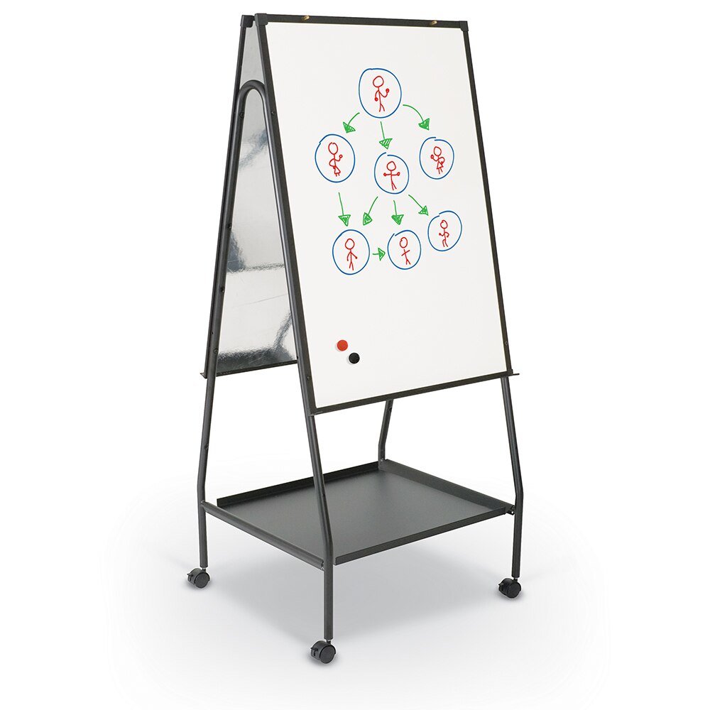 Wheasel Double-Sided Melamine Easel - 28.8" (2.4 ft) W x 41" (3.4 ft) H. Picture 4