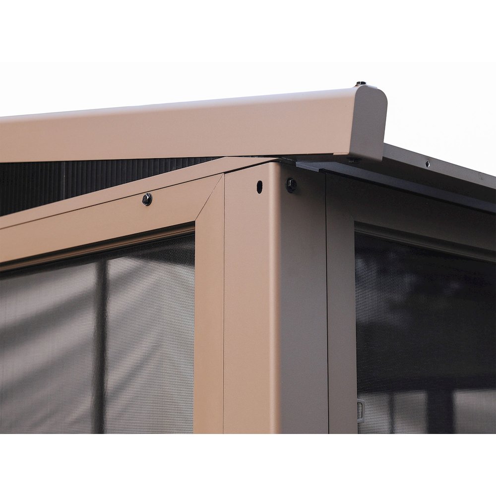 Florence Add-A-Room with Metal Roof 10 Ft. x 16 Ft. in Sand. Picture 5