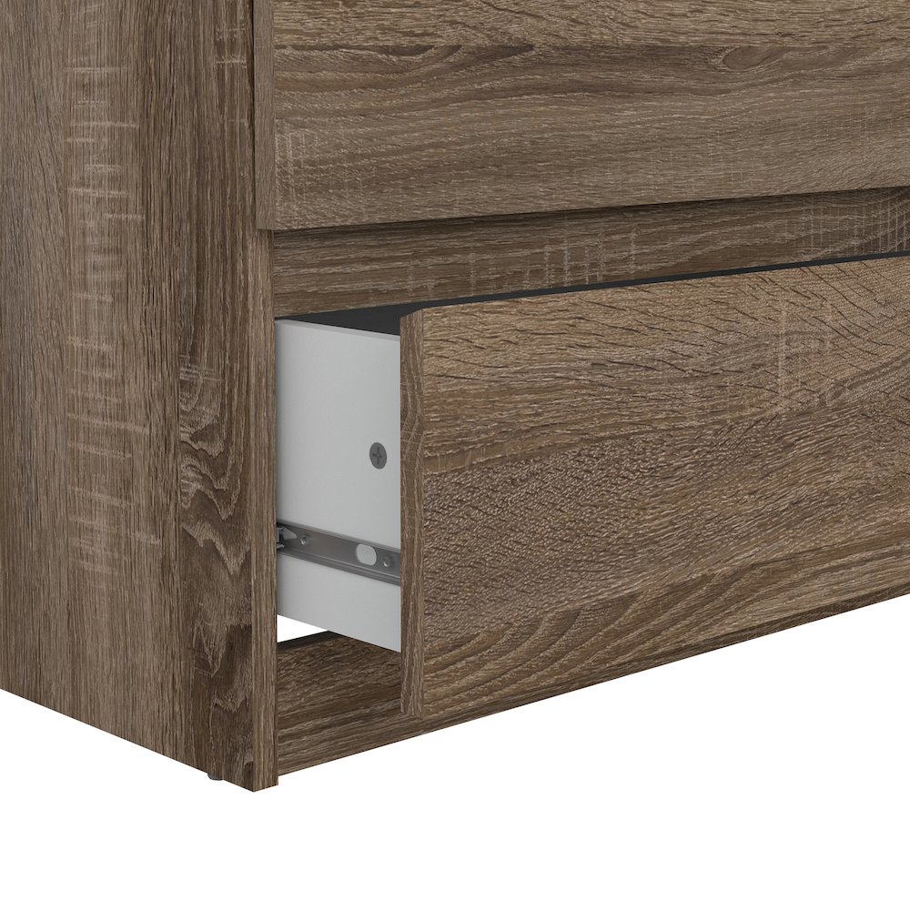 Scottsdale 6 Drawer Double Dresser, Truffle Oak. Picture 7