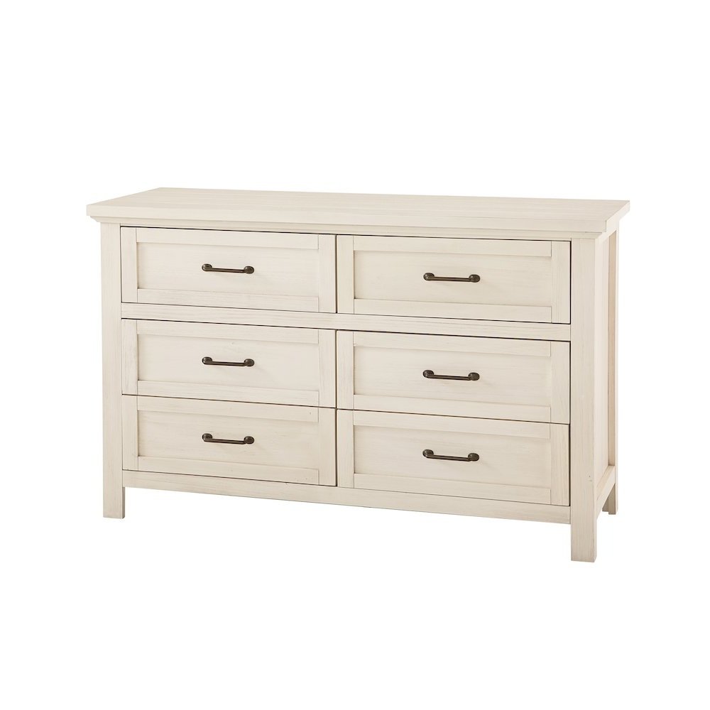 Westfield 6-Drawer Dresser, Brushed White. Picture 2
