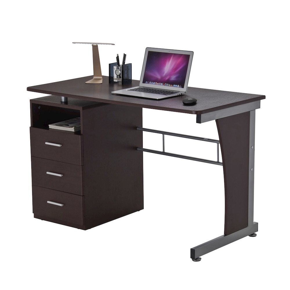 Computer Desk with Ample Storage. Picture 7
