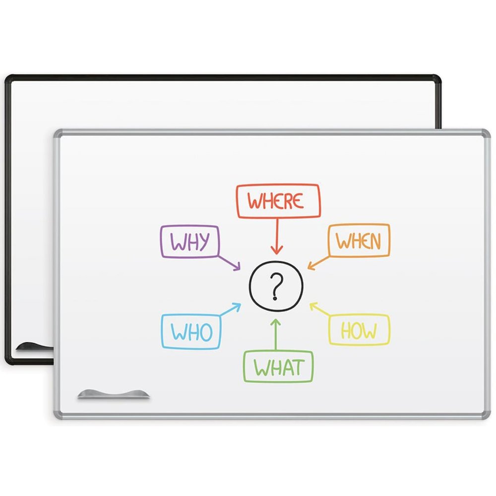 Magnetic Marker Boards - 48" (4 ft) W x 48" (4 ft) H - PVC Surface. Picture 2