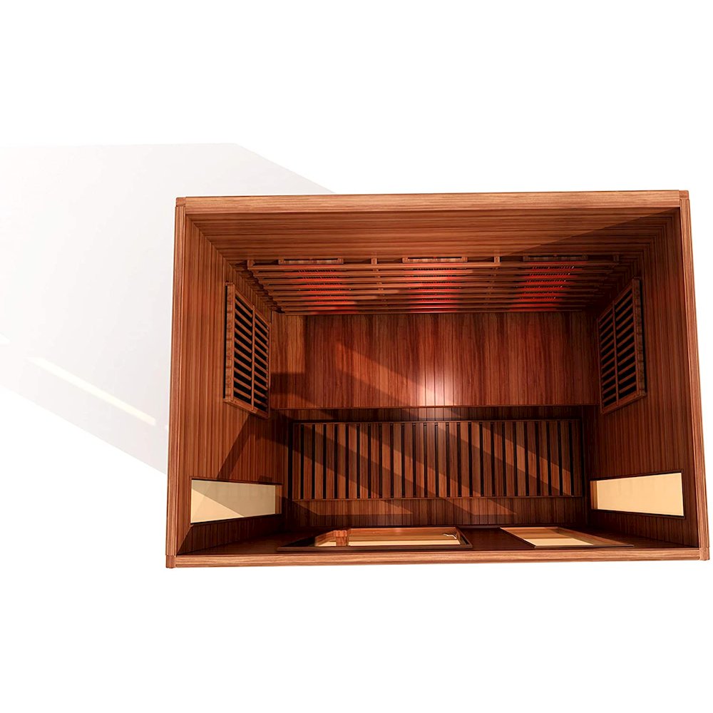 3-Person Full Spectrum Near Zero EMF (Under 2MG) FAR Infrared Sauna. Picture 5