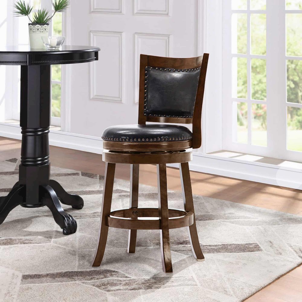 Bristol Swivel Counter Stool - Cappuccino. Picture 8