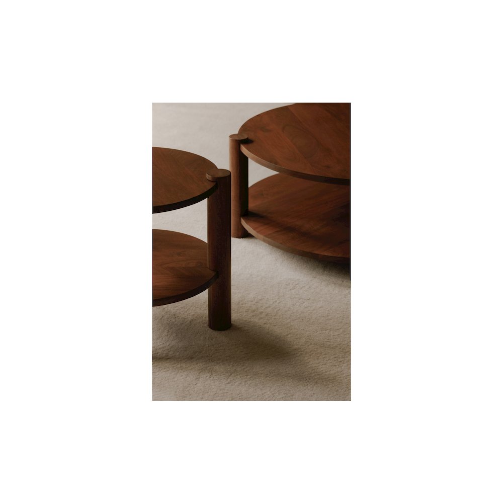 Olsen Accent Table Vintage Brown. Picture 4