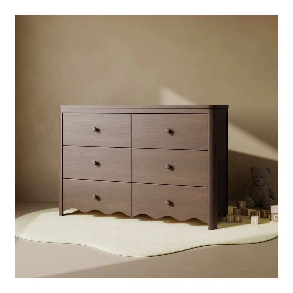 Casablanca 6 Drawer Dresser - Hazelnut. Picture 3