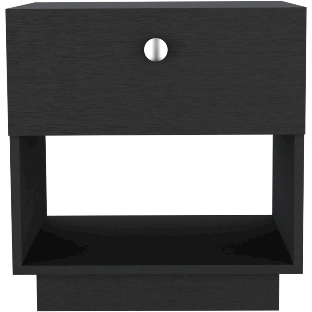 Paris Nightstand Black MDF. Picture 2