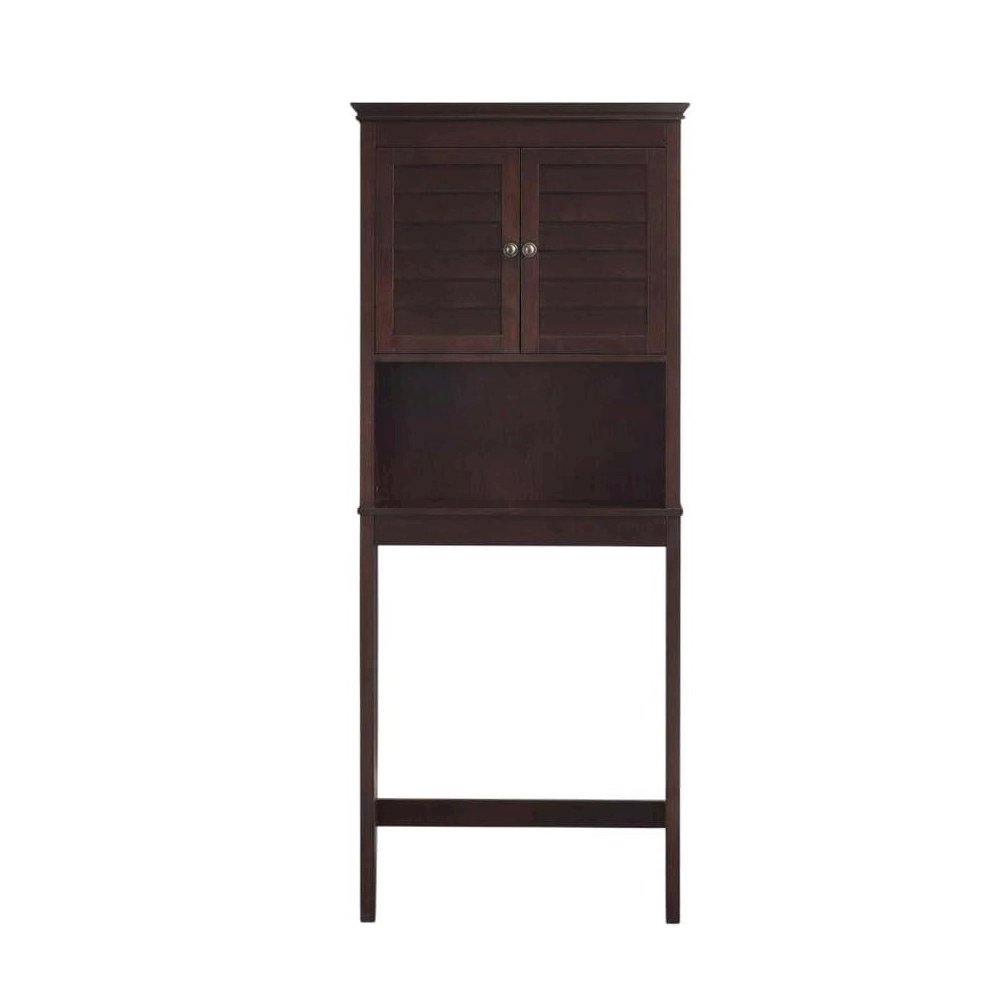 Espresso Space Saver Bathroom Vanity with Anti-Tip Hardware. Picture 4