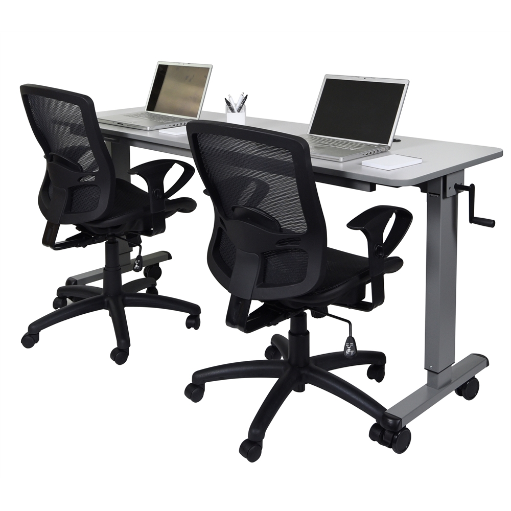 STAND-NESTC-72 Adjustable Flip Top Table. Picture 5