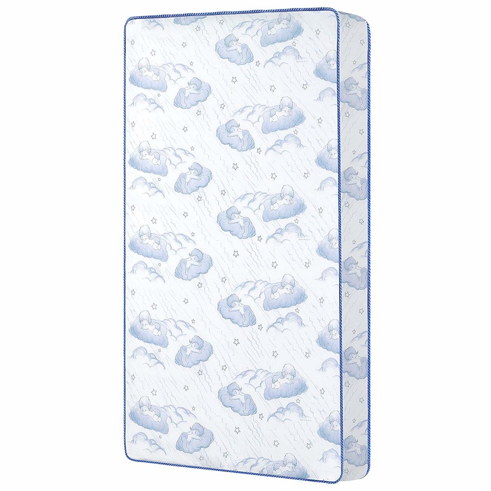 Dream On Me Sweet Dreams 6” 88 Coil Spring Crib and Toddler Bed Mattress. Picture 1