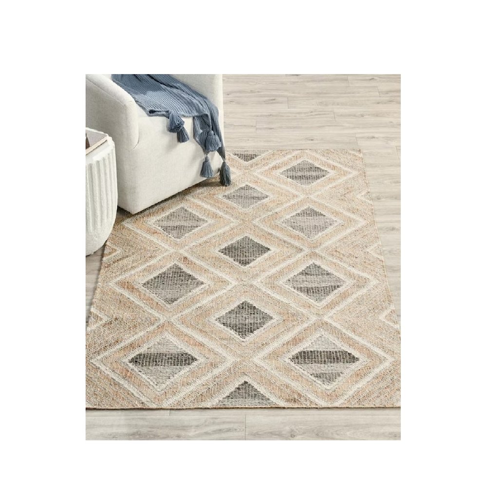 Lagos, Blue Multi Handwoven Area Rug By Kosas Home. Picture 2