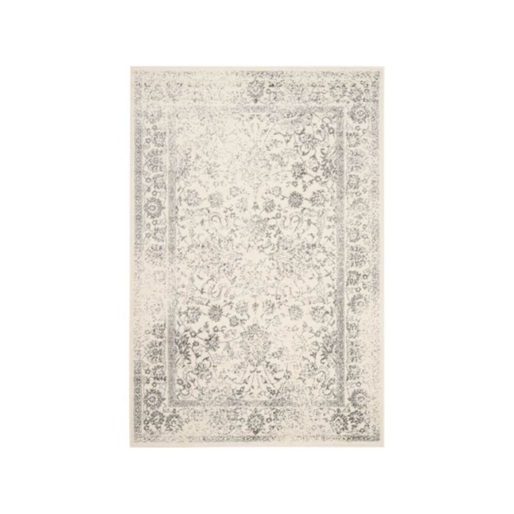 Adirondack, IVORY / SILVER, 8' X 10', Area Rug. Picture 1