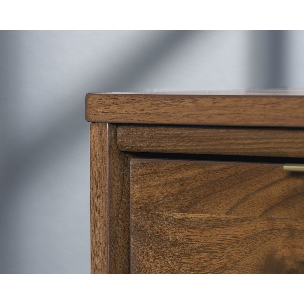 Clifford Place Commercial Office L Desk, Grand Walnut finish. Picture 4