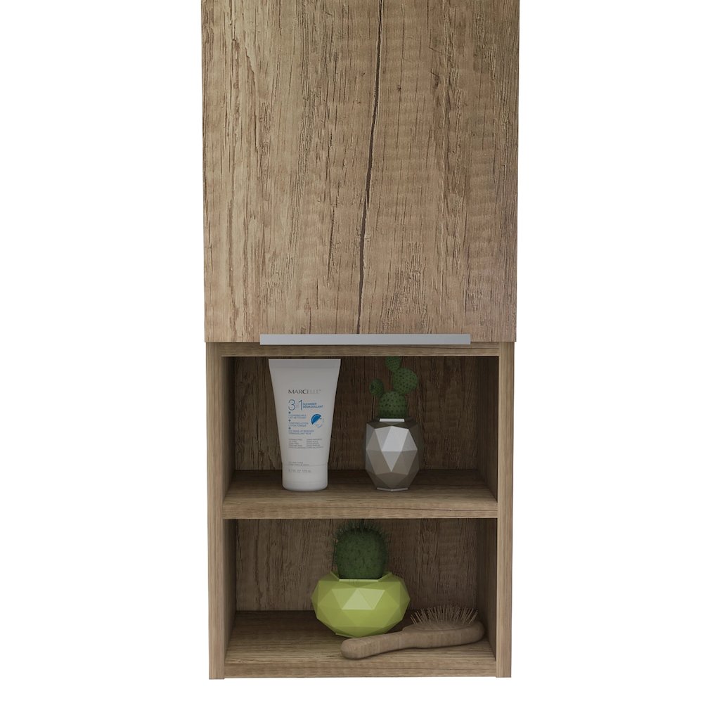 Mila Medicine Cabinet Pine MDF. Picture 2