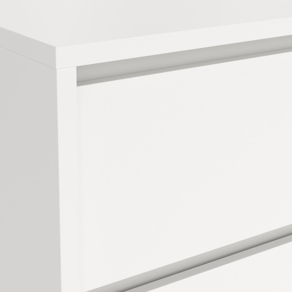 Next 17-Inch Tall 2-Drawer Nightstand - Set of 2, White. Picture 6