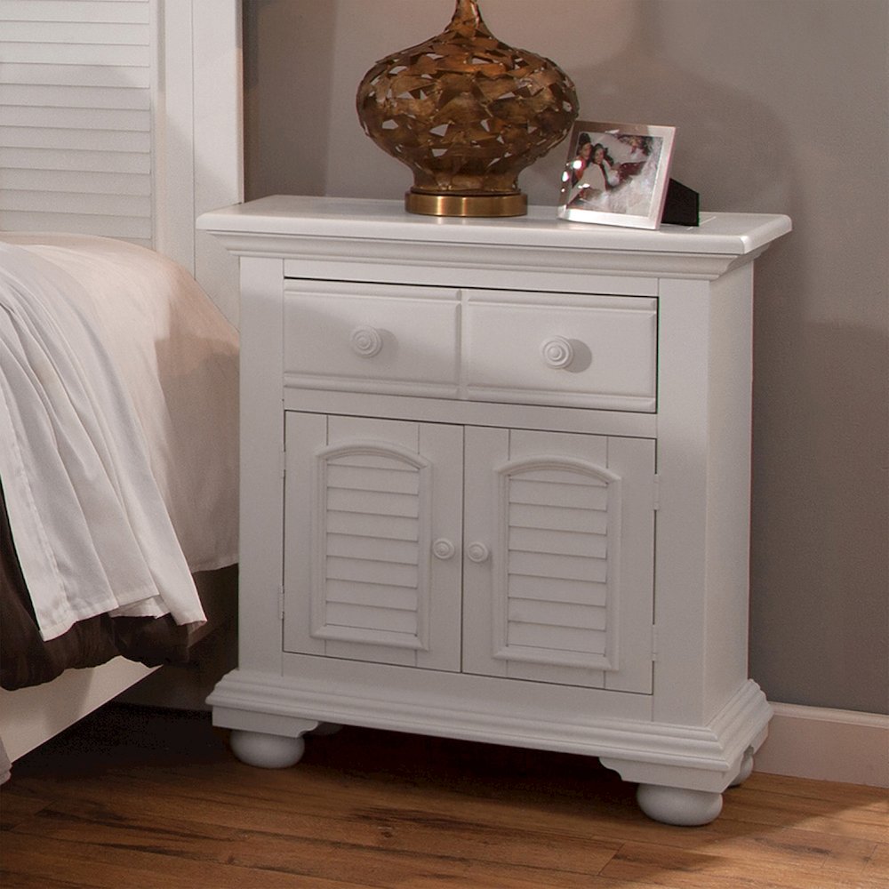 Cottage Traditions Nightstand - White Cottage. Picture 8