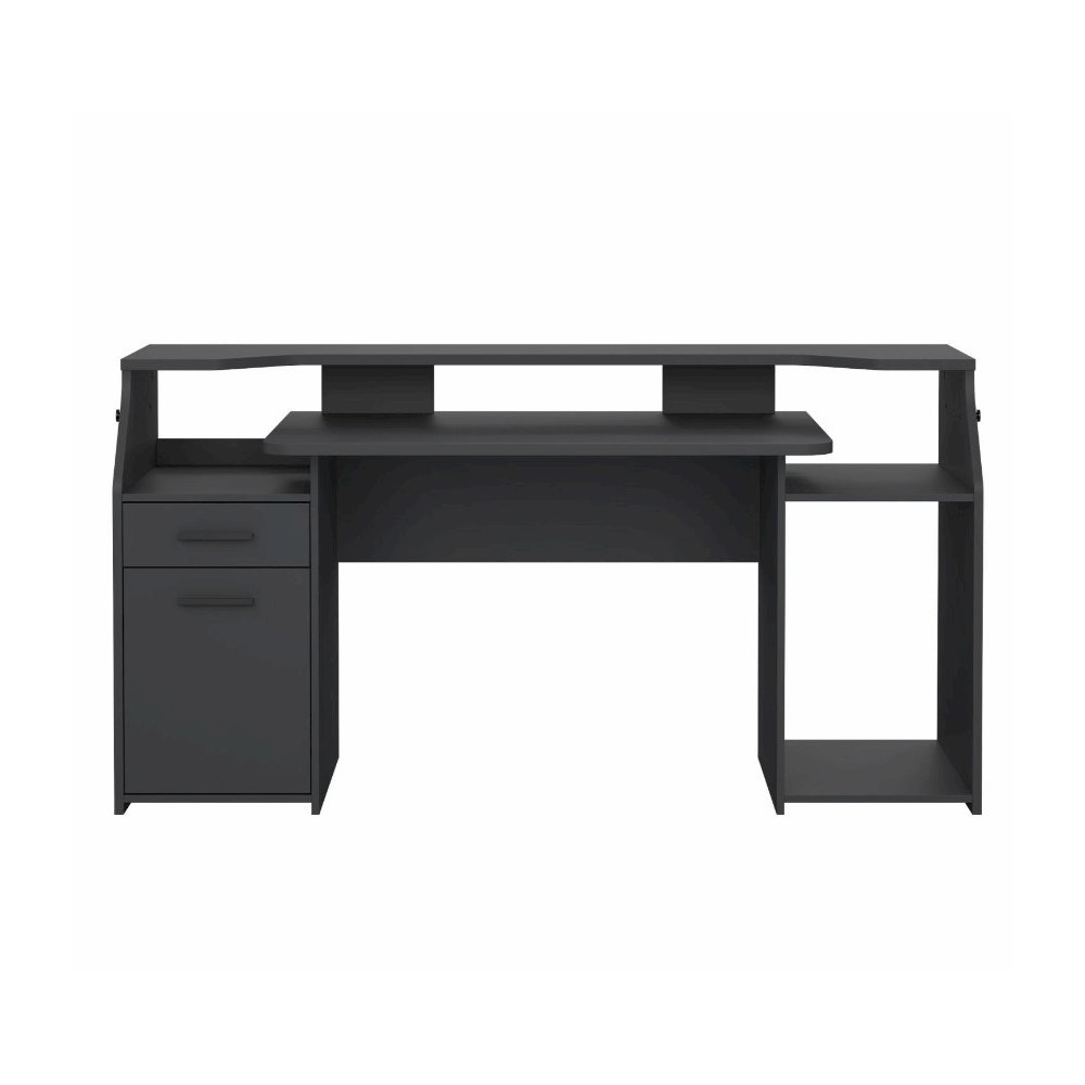 Function Plus Gaming Desk, Matt Grey. Picture 4