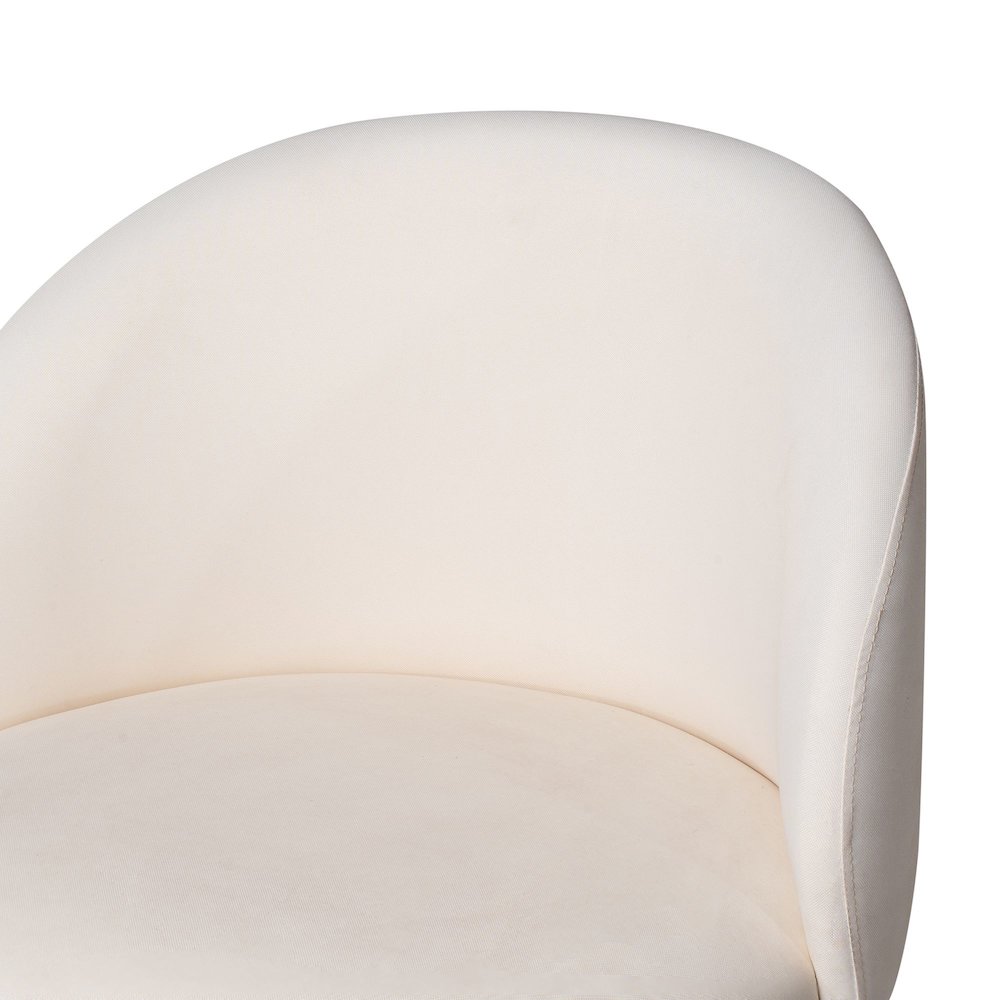 Garet Swivel Bar Stool - Rustic Natural Finish. Picture 6