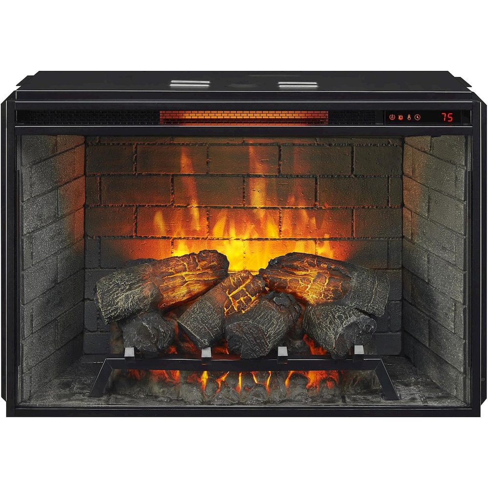 33" Fireplace Insert with Door Sensor. Picture 1