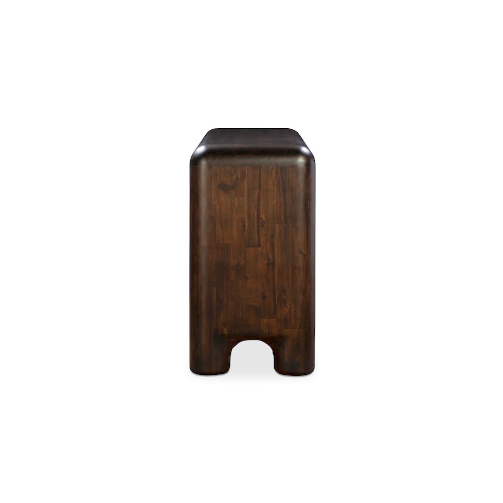 Rowan 6 Drawer Dresser Dark Brown. Picture 4