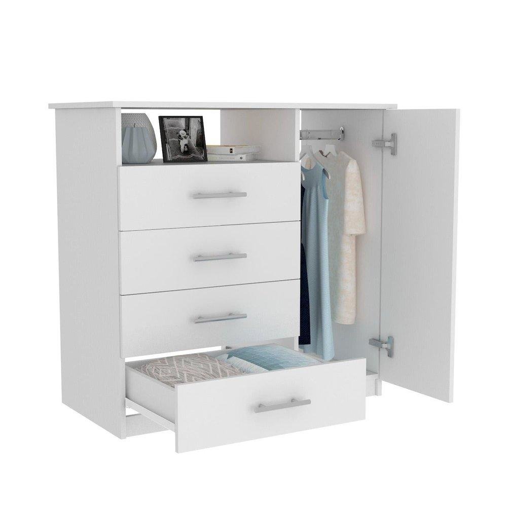 Peru Dresser White MDF. Picture 2