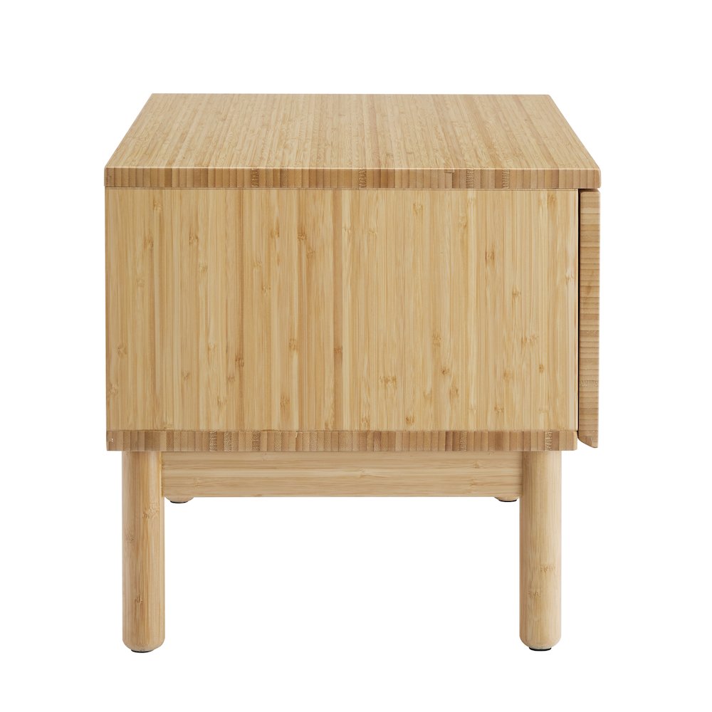 Monterey 1 Drawer Nightstand, Wheat. Picture 4