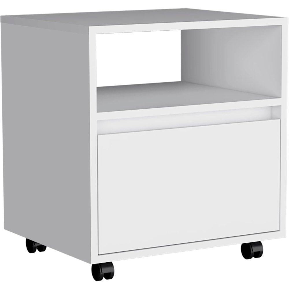 Austin Nightstand White MDF. Picture 1